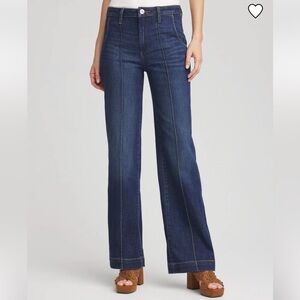 Chico's Dark Blue Flare Jeans